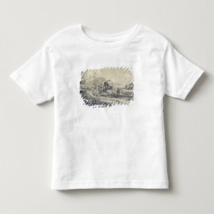 Camiseta Infantil Paisagem aberta de Thomas Gainsborough com