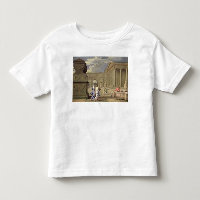 Camiseta Infantil Paisagem clássica (Frente)