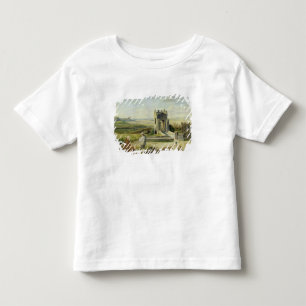 Camiseta Infantil Paisagem de Campagna perto da ponte de Nomentano