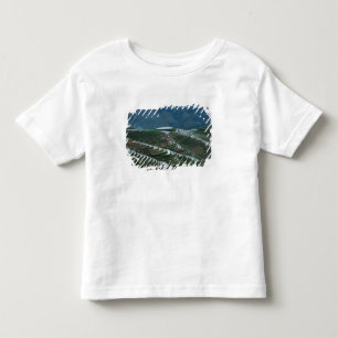 Camiseta Infantil Paisagem de terraços de arroz na montanha, 2