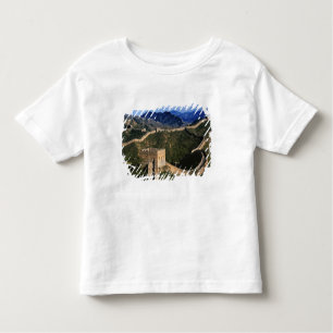 Camiseta Infantil Paisagem do Muro do Excelente, Jinshanling, China