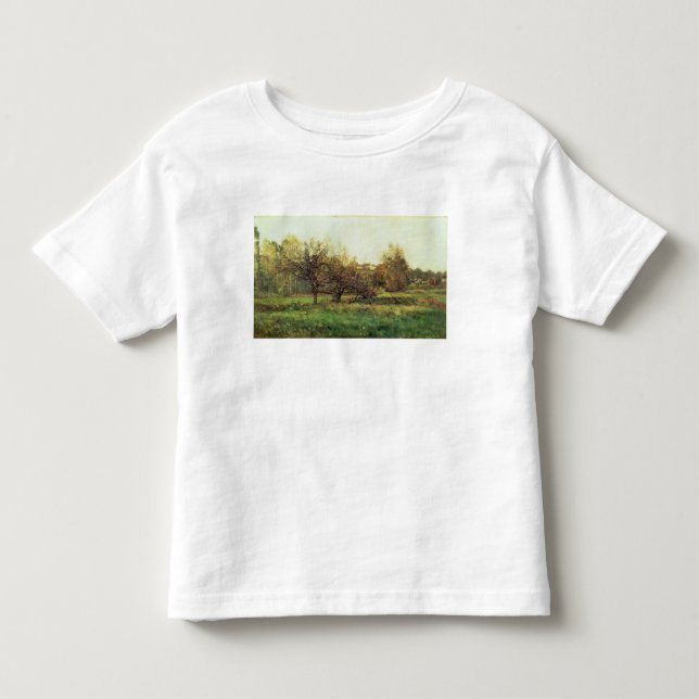 Camiseta Infantil Paisagem do outono (Frente)