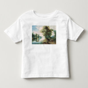 Camiseta Infantil Paisagem do rio