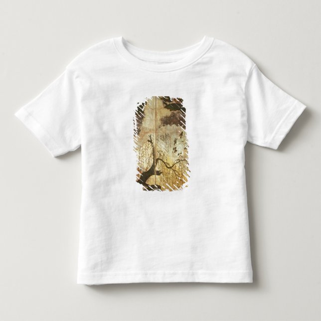 Camiseta Infantil Paisagem ensolarada (Frente)