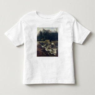 Camiseta Infantil Paisagem escandinava, 1670