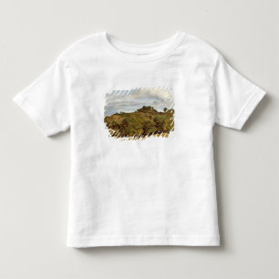 Camiseta Infantil Paisagem perto de Olevano, 1822