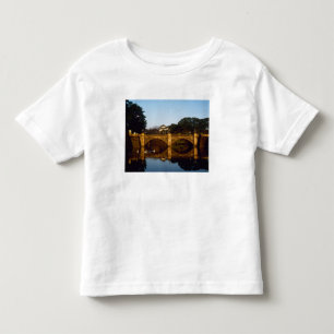 Camiseta Infantil Palácio Imperial, Ponte Nijubashi, Tóquio, Japão