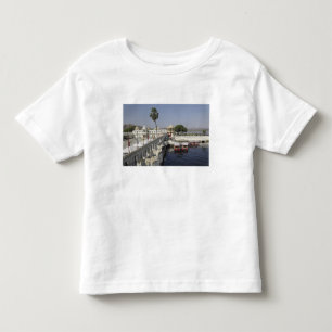 Camiseta Infantil Palácio Jag Mindar, Lago Pichola, Udaipur, Índia
