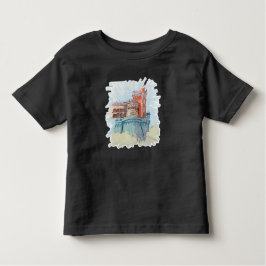 Camiseta Infantil Palácio Pena em Sintra, Portugal