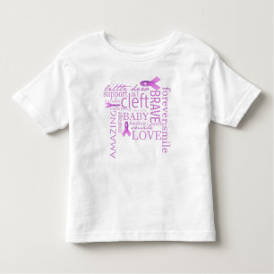 Camiseta Infantil Palavras do Cleft