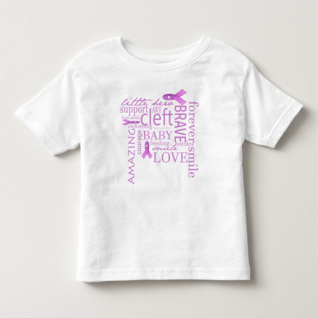 Camiseta Infantil Palavras do Cleft (Frente)