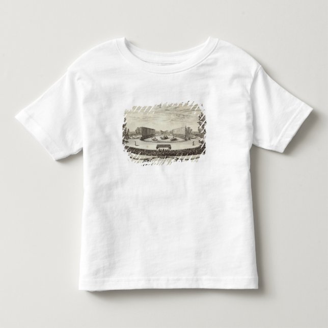 Camiseta Infantil Palco na grande lagoa que representa (Frente)
