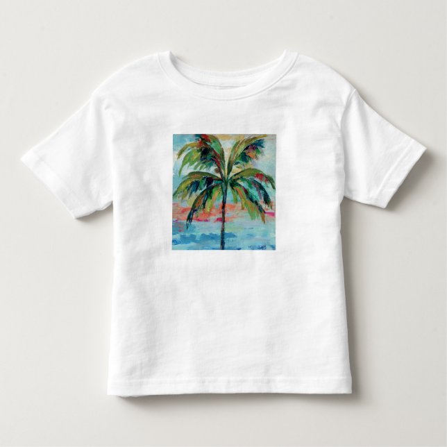Camiseta Infantil Palmeira tropical 2 de | (Frente)