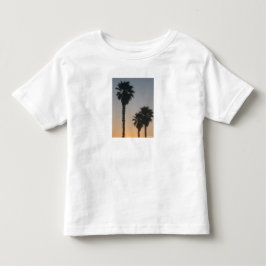 Camiseta Infantil Palmeiras Ao Pôr do Sol