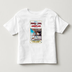 Camiseta Infantil Panamá e o poster do Promo do filme do avião do