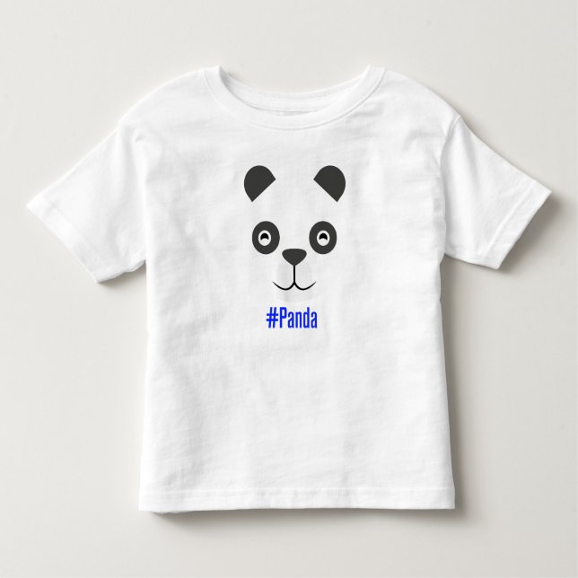 Camiseta Infantil #panda (Frente)