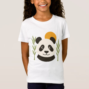 Camiseta Infantil Panda Bambu