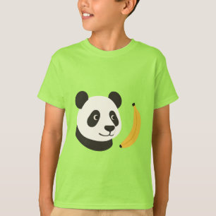 Camiseta Infantil Panda Banana