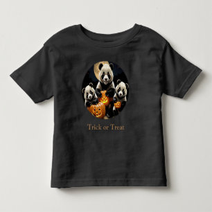 Camiseta Infantil Panda Bear Halloween