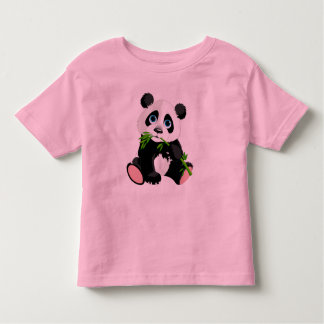 Camiseta Infantil Panda Bear Todd;er T-Shirt