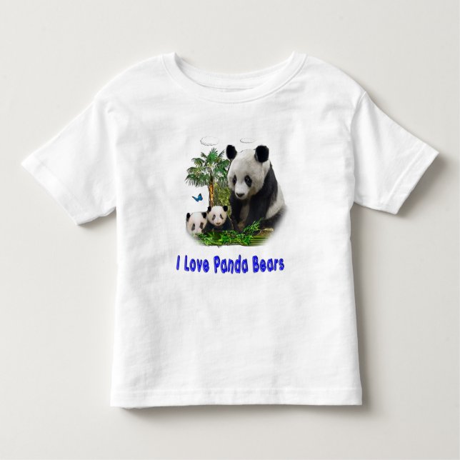 Camiseta Infantil Panda Bears (Frente)