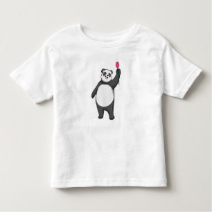 Camiseta Infantil Panda com Tulip