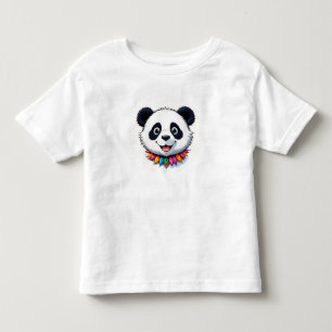 Camiseta Infantil 🐼 Panda Fofo Hora de Brincar Estilo Infantil 🌟