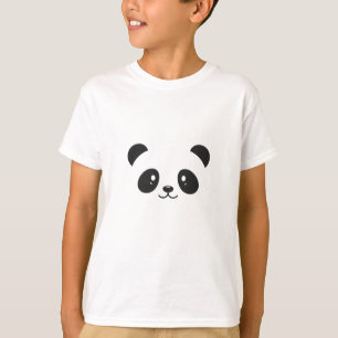 Camiseta Infantil Panda Fofo – Panda de Desenho Ad