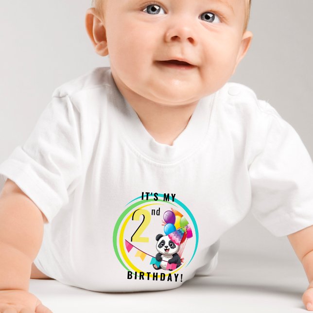 Camiseta Infantil Panda Fofo - Personalizado (Criador carregado)