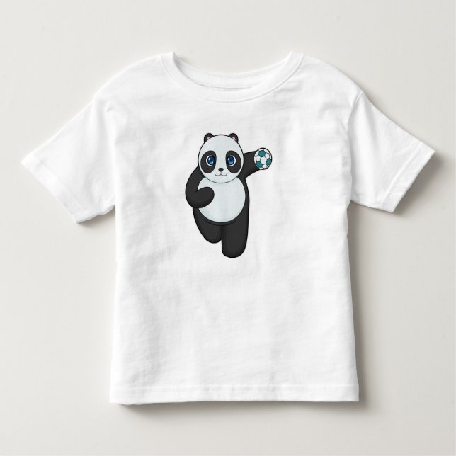 Camiseta Infantil Panda Handball Handball (Frente)