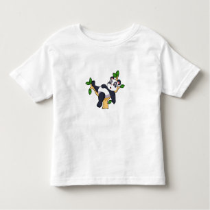 Camiseta Infantil Panda na árvore