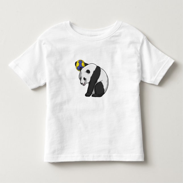 Camiseta Infantil Panda no Esportes de Andebol (Frente)
