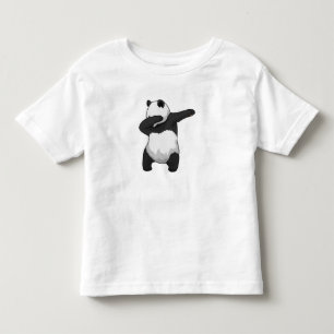 Camiseta Infantil Panda no Hip Hop Dance Dab