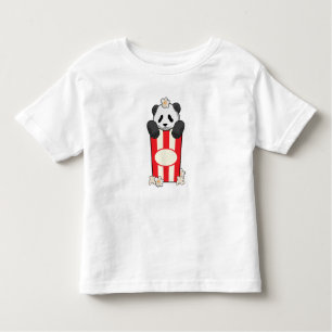 Camiseta Infantil Panda with Popcorn