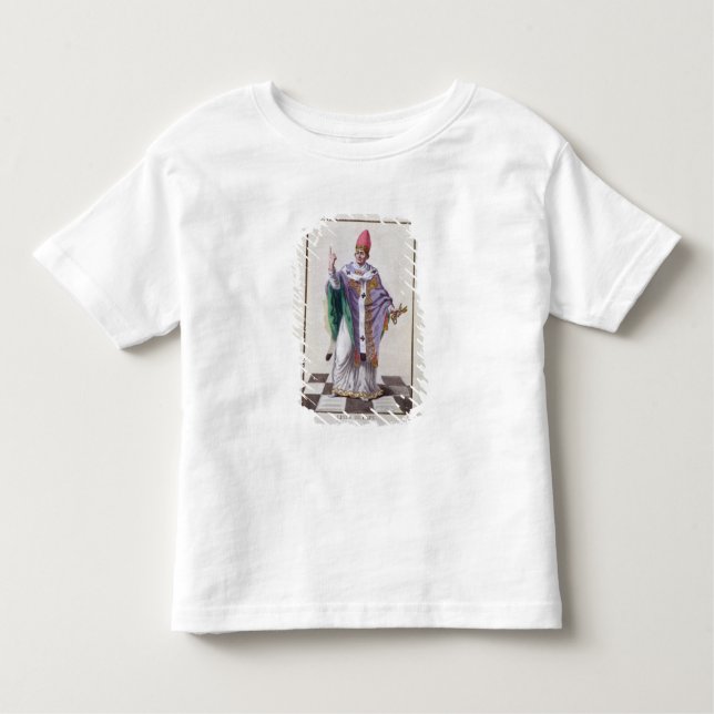 Camiseta Infantil Papa Leo III (795-816) 'de DES Estampes de (Frente)