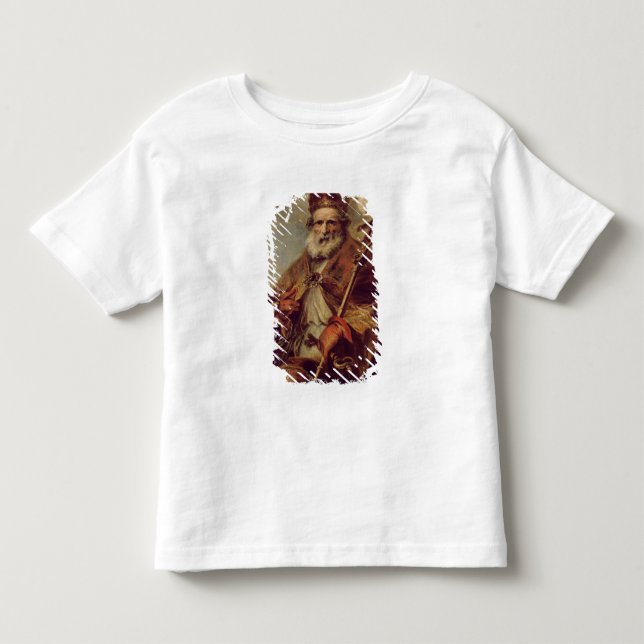 Camiseta Infantil Papa Leo mim (Frente)