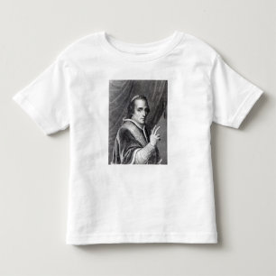 Camiseta Infantil Papa Pius VII, gravado por Rafaello Morghen