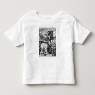 Camiseta Infantil Papa Urbano VIII com seus sobrinho