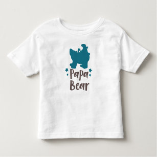 Camiseta Infantil Papá Urso, Urso, Urso Bonito, Urso Pequeno, Estrel