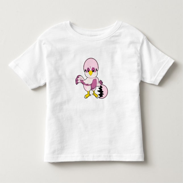 Camiseta Infantil Papagaio com casca de ovo.PNG (Frente)