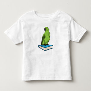 Camiseta Infantil Papagaio com Livro