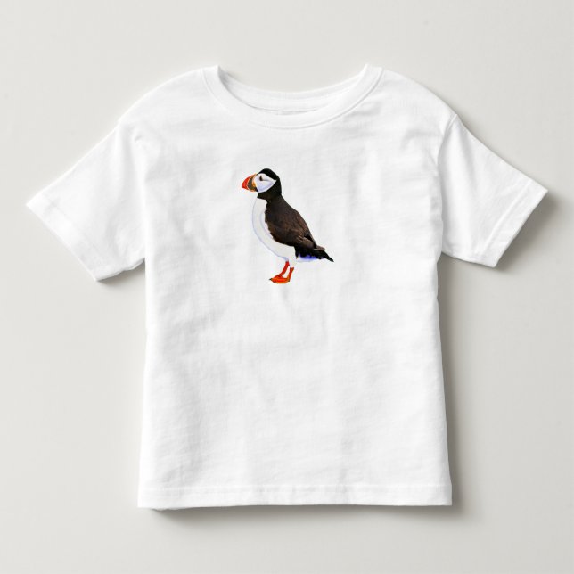 Camiseta Infantil Papagaio-do-mar (Frente)