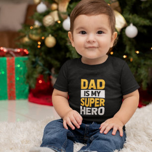 Camiseta Infantil Papai é meu Super Herói