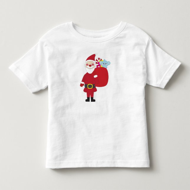 Camiseta Infantil Papai Noel (Frente)