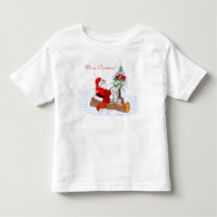 Papai Noel com Raposa e Esquilo do Coelho