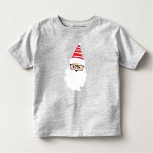 Camiseta Infantil Papai Noel, Óculos, Papais noeis Hipsteres, Natal