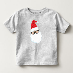 Camiseta Infantil Papai Noel, Papais noeis Hipsteres, Natal, Óculos