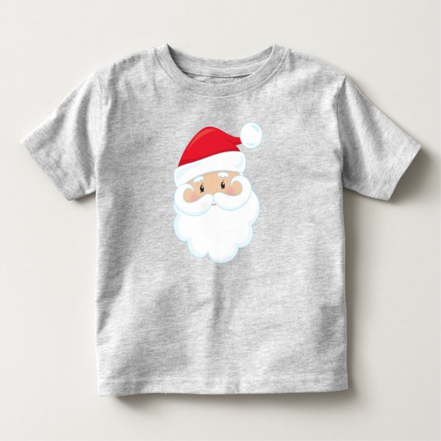 Camiseta Infantil Papai Noel, Papais noeis sorridentes, Papai Noel,  (Frente)