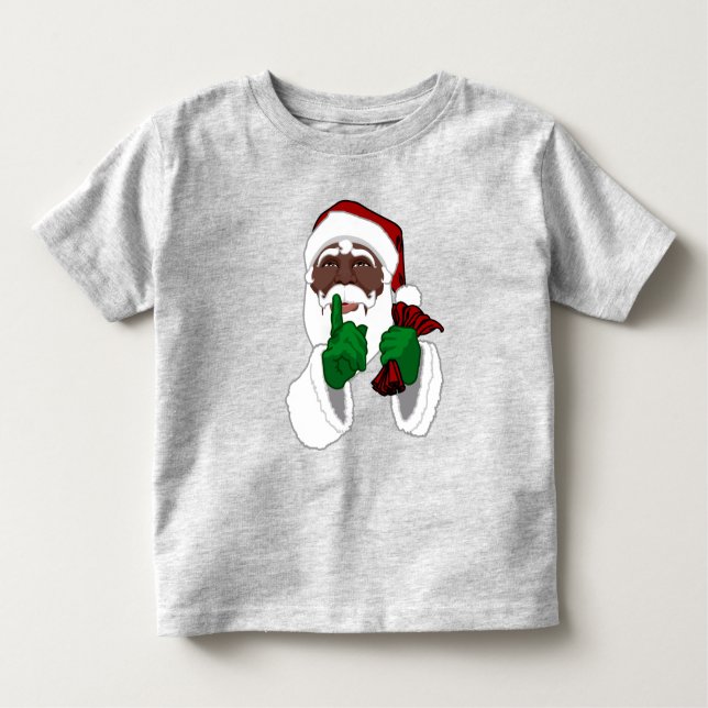 Camiseta Infantil Papais noeis Africanos Camiseiros Papais noeis Neg (Frente)