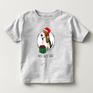 Camiseta Infantil Papais noeis de Natal Cesto de Cesto (triz cor 1)